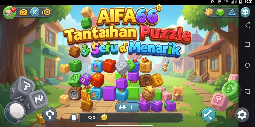 Screenshot AIFA66 menampilkan gameplay Puzzle yang menantang dan seru.