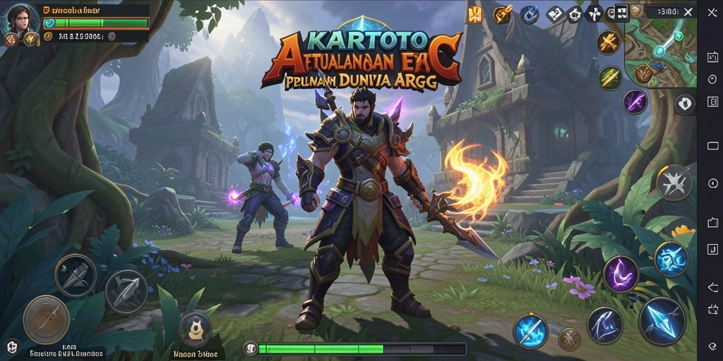 Gameplay menarik di dunia ARPG yang penuh petualangan.