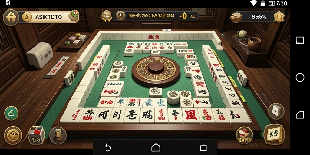 Tampilan gameplay seru di ASIKTOTO, permainan Mahjong yang menantang.