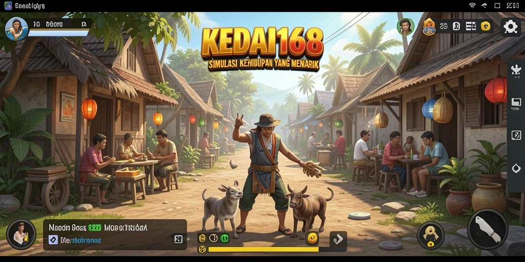 Tampilan gameplay menarik dari KEDAI168 dengan berbagai produk.