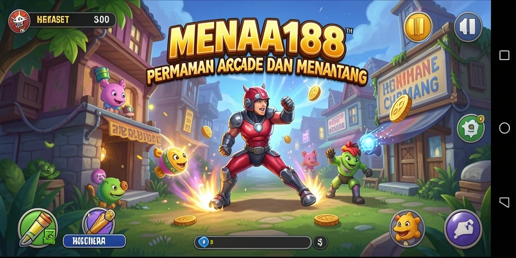 Tangkapan layar gameplay MENARA188 dengan aksi seru dan tantangan.