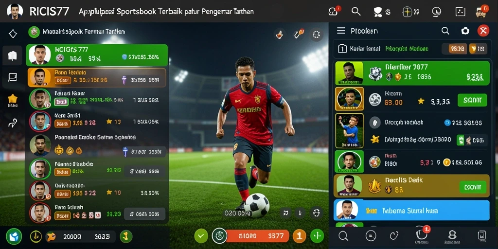 Tampilan gameplay di aplikasi RICIS77 yang menarik dan interaktif.