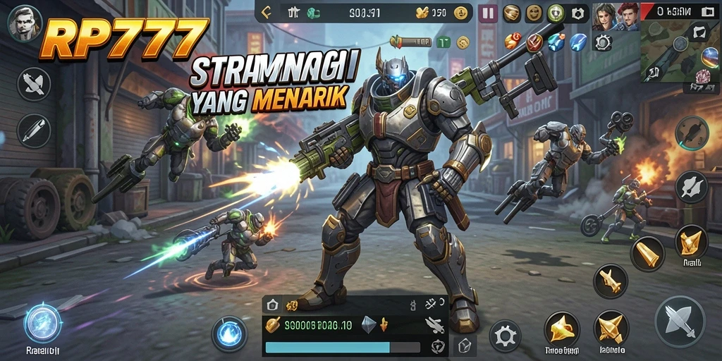 Screenshot gameplay RP777 menunjukkan aksi strategi mendalam.