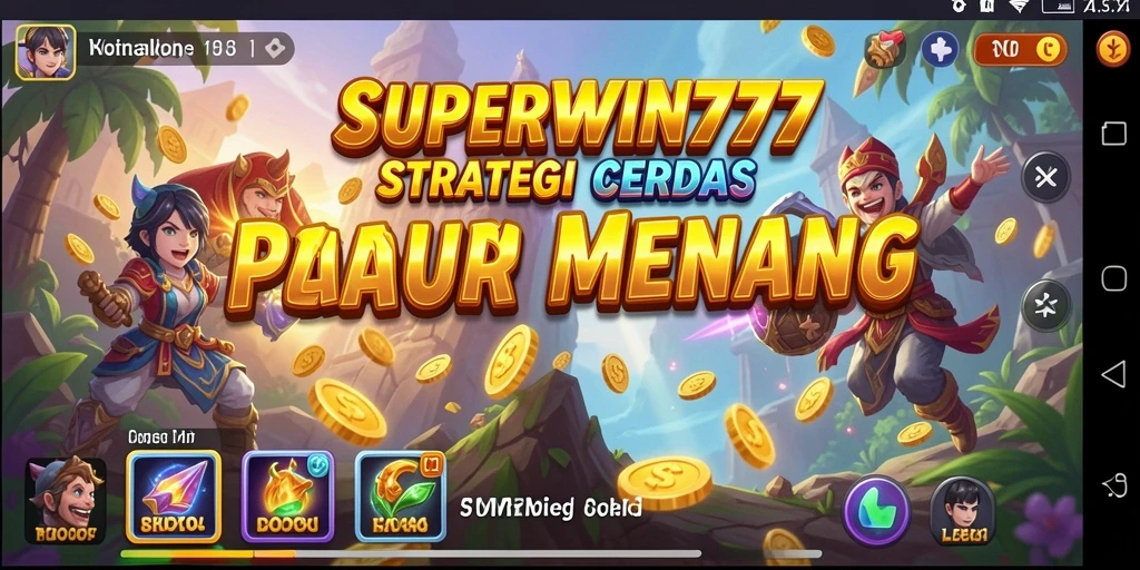 Tangkapan layar utama <strong>SUPERWIN777</strong> menunjukkan strategis gameplay yang intens dan menantang.
